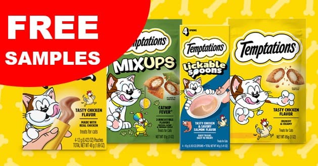 Temptations — Free Cat Treats Sample Pack