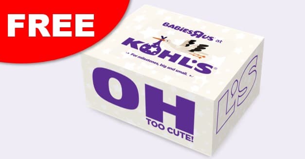 Kohl's — Free Babies 'R Us Welcome Box with Registry