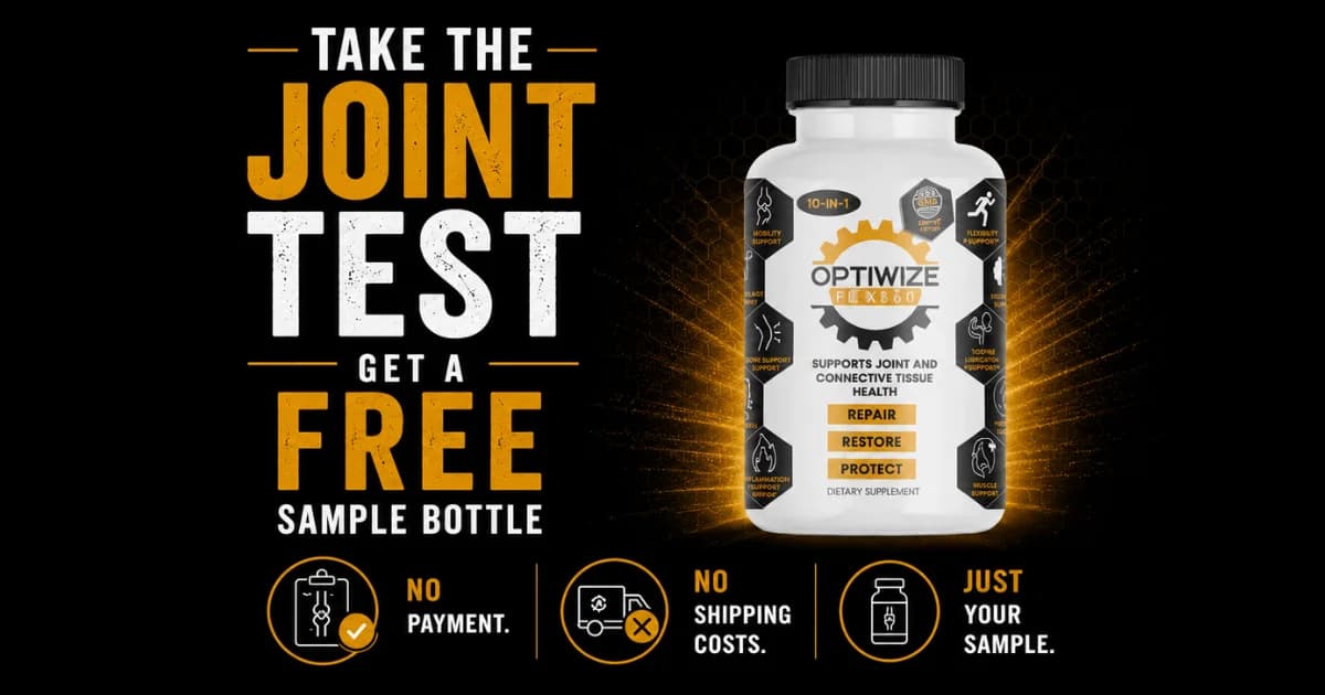 OptiWize — Free Full-Size Joint Health Supplement