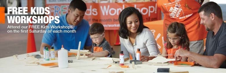 Home Depot Kids Workshop on Sept 5 – School Bus Organizer