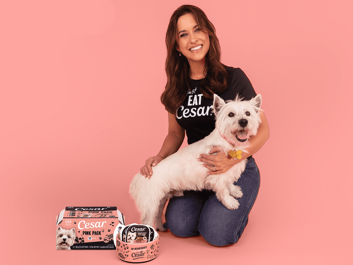 Cesar — Free Pink Pack Dog Food Sample