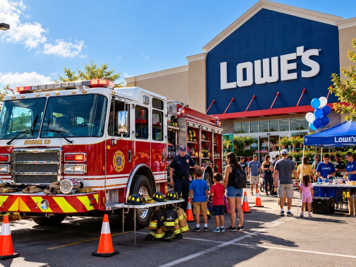 Lowe's — $10 MyLowe's Money for First Responders
