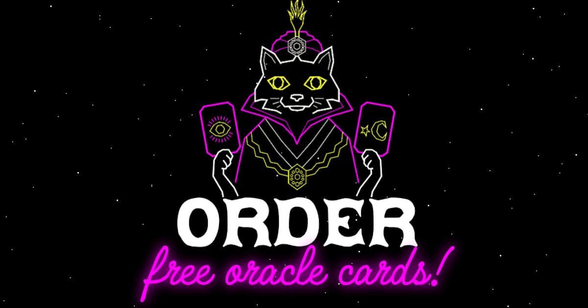 Peta2 — Free Oracle Cards & Stickers Set