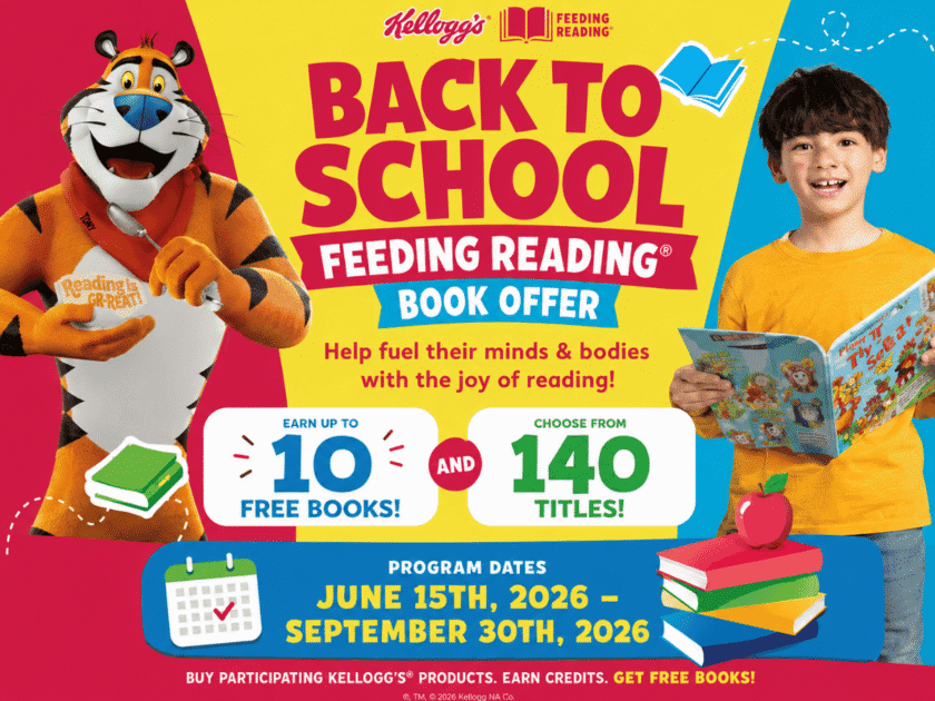 Kellogg's — Up to 10 Free Books with Cereal Purchase