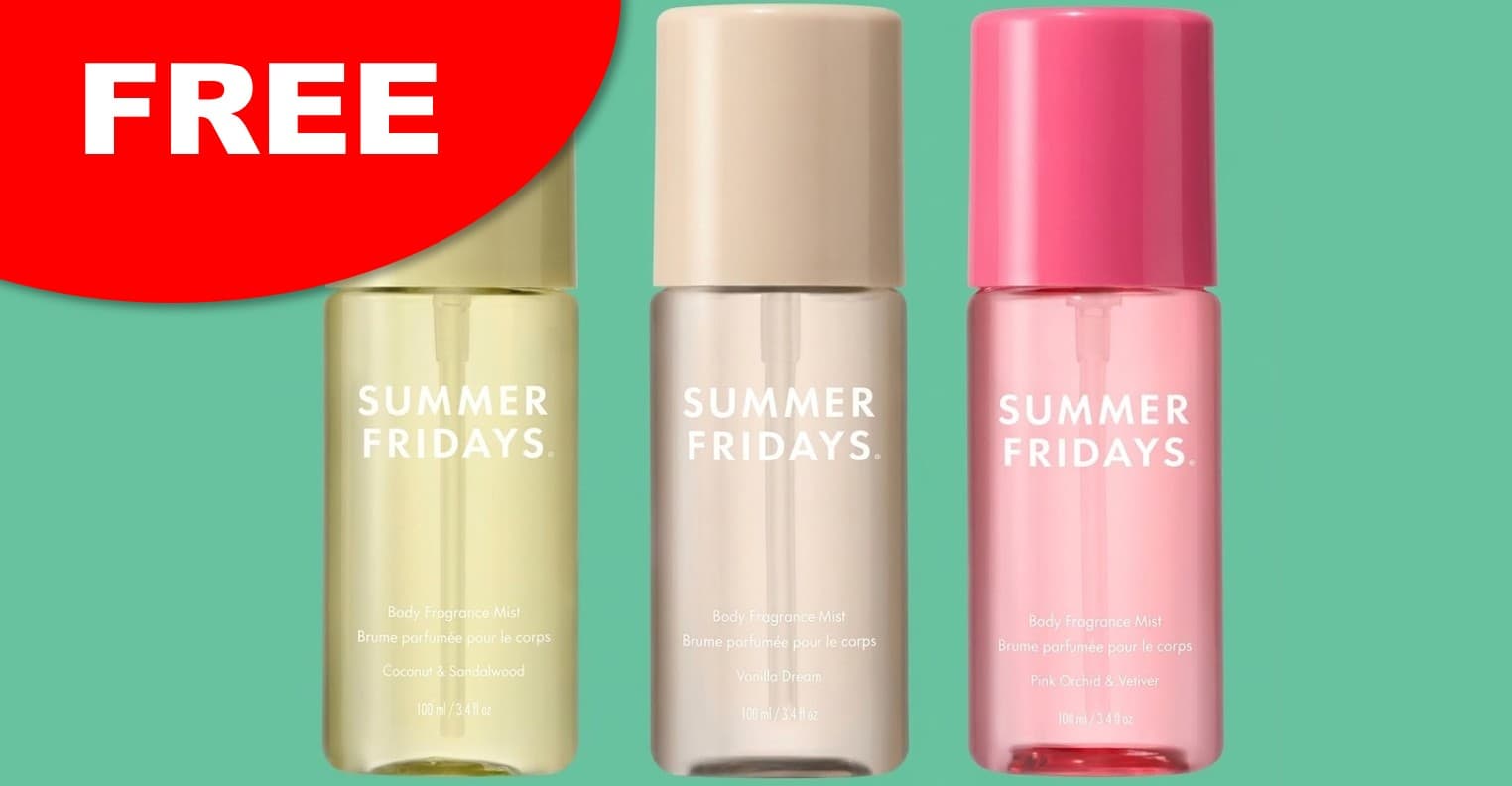 Summer Fridays — Free Fragrance Mist via Cashback