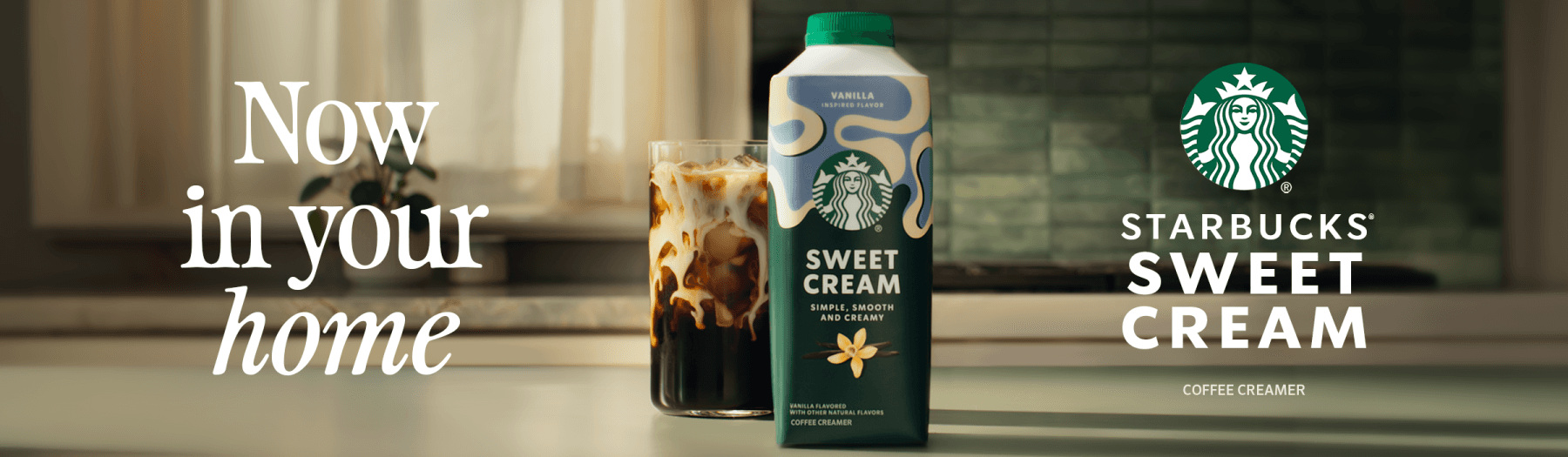 Starbucks — Free Sweet Cream Creamer Rebate up to $8