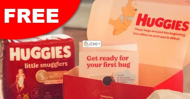 Huggies — Free Diaper and Wipes Sample Kit