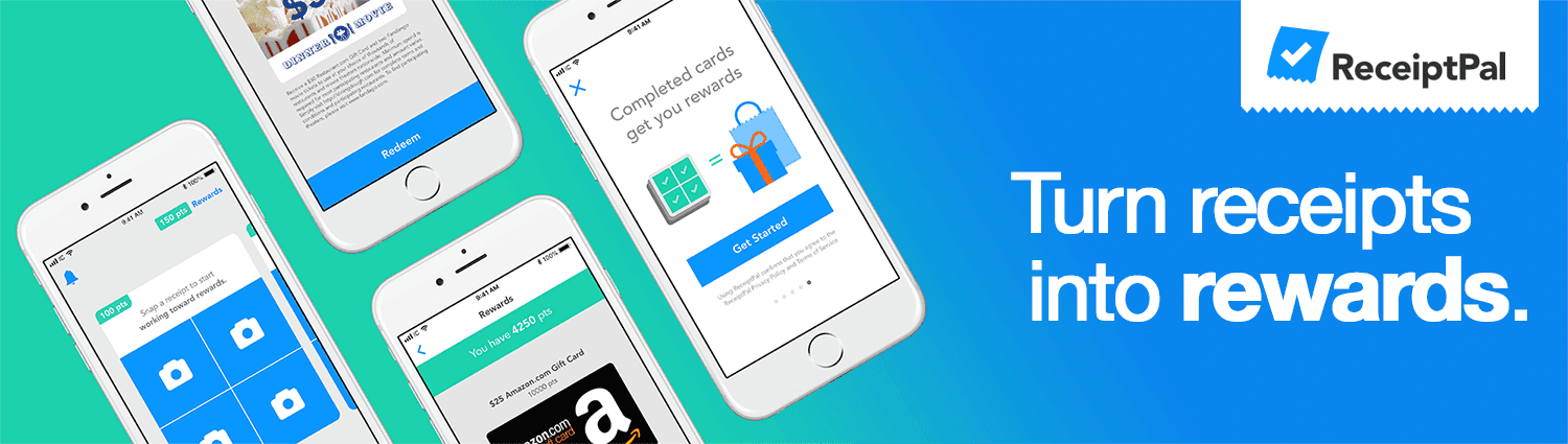 ReceiptPal — Free Gift Cards & Cash for Receipt Photos