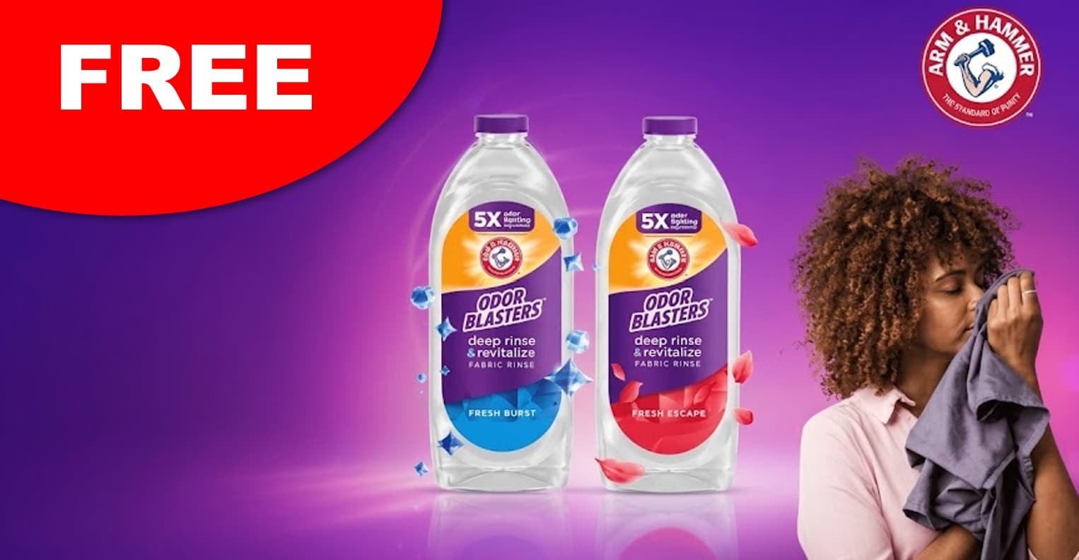 Arm & Hammer — Free 50oz Fabric Rinse Sample