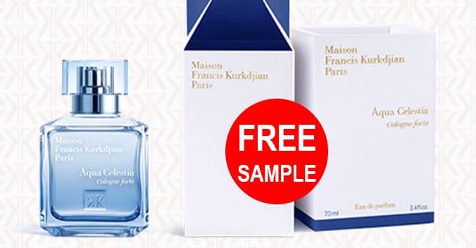 Maison Francis Kurkdjian — Free Aqua Celestia Cologne Sample
