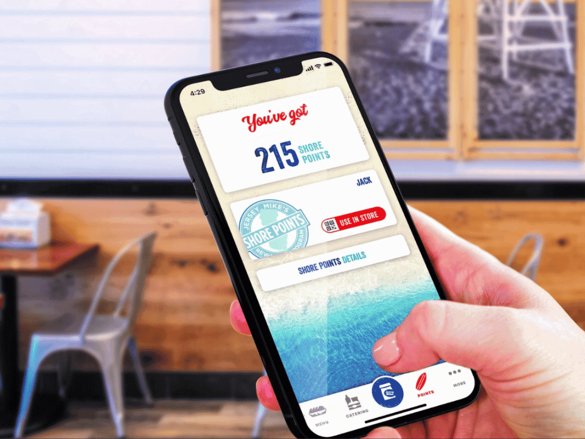 Jersey Mike's — Free Shore Points with NHL Predictor Game