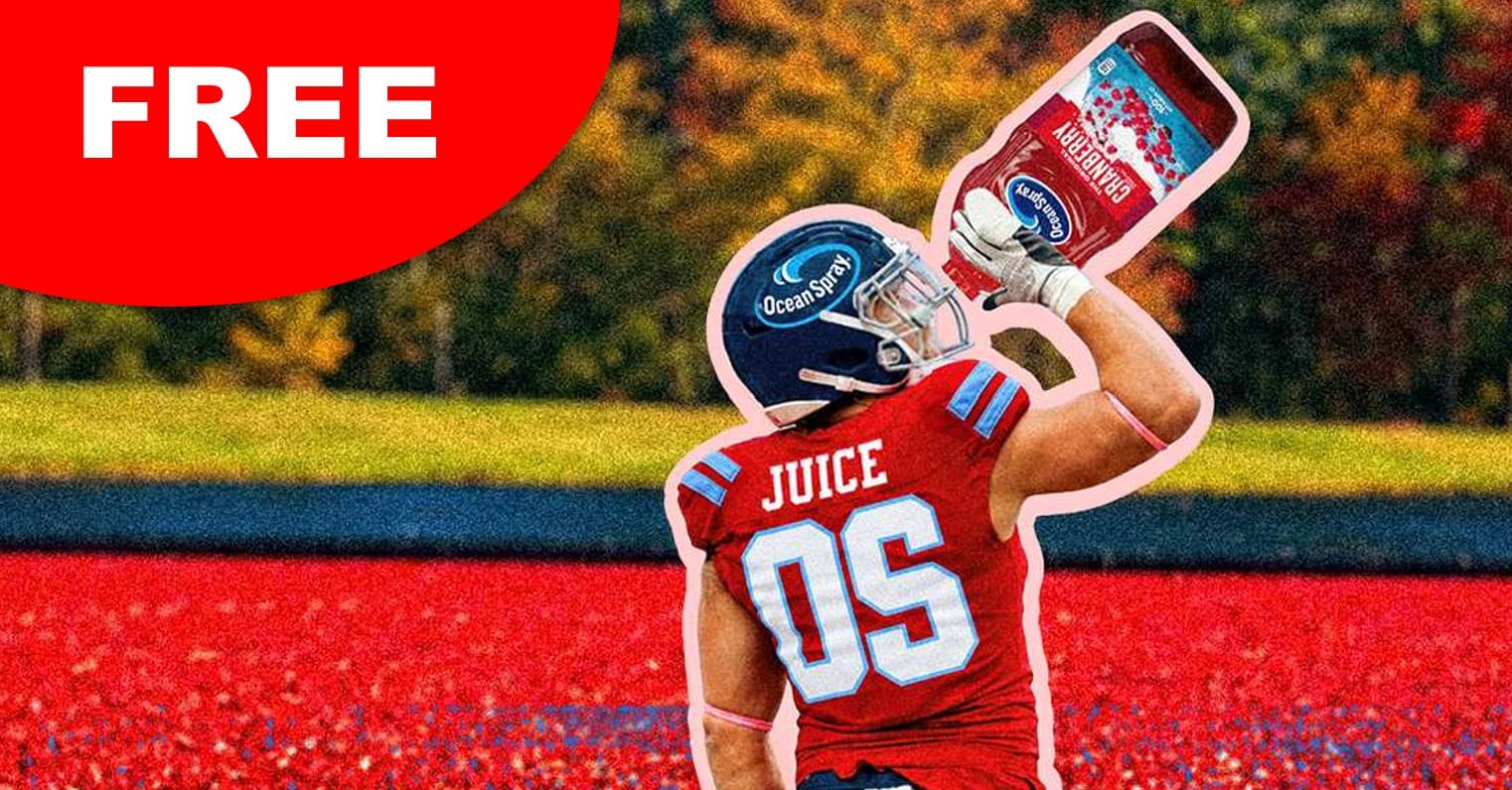 Ocean Spray — Free 64oz Cranberry Juice Bottle