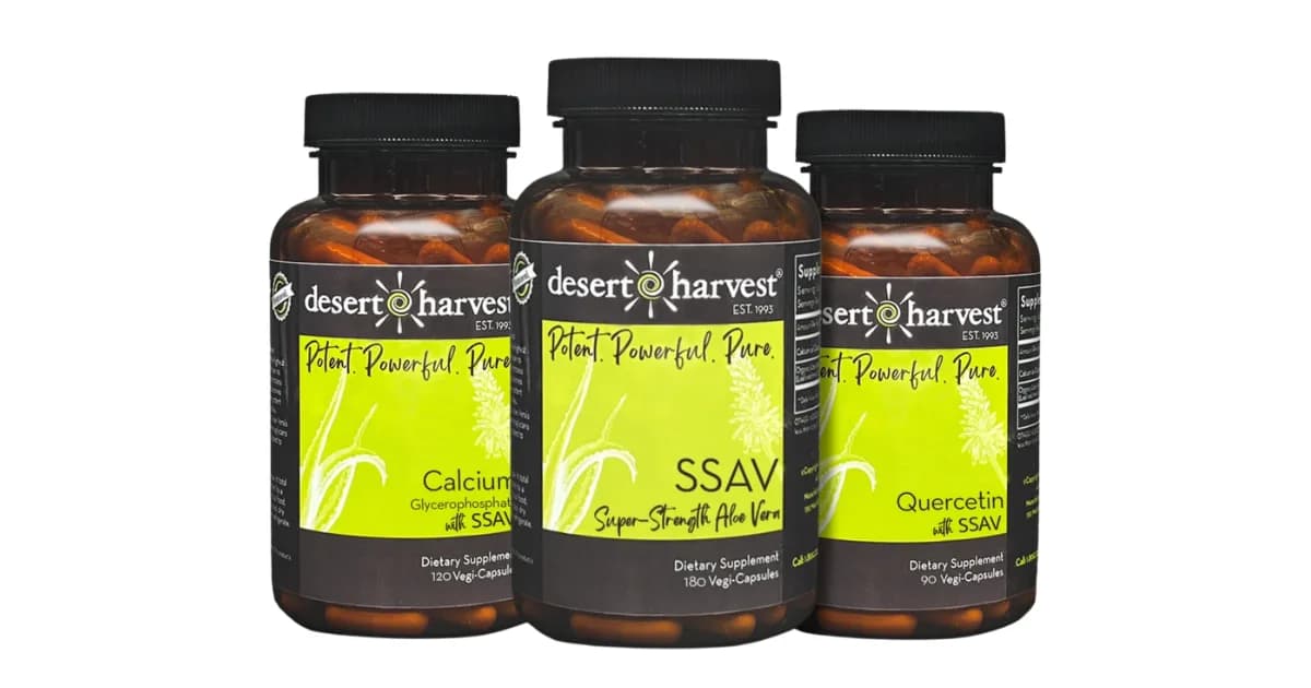 Desert Harvest — Free Aloe Vera Capsules Sample Pack