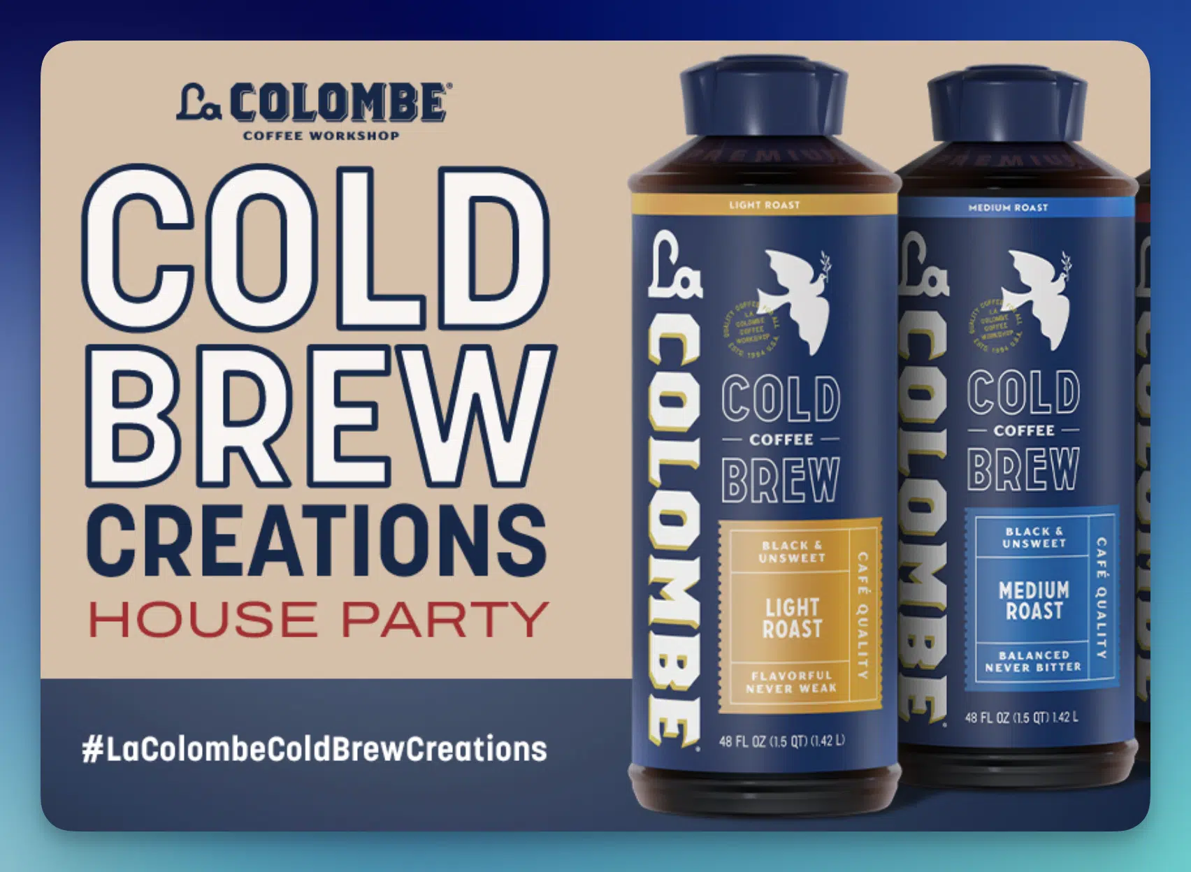 La Colombe & Chobani — Free Cold Brew Party Pack