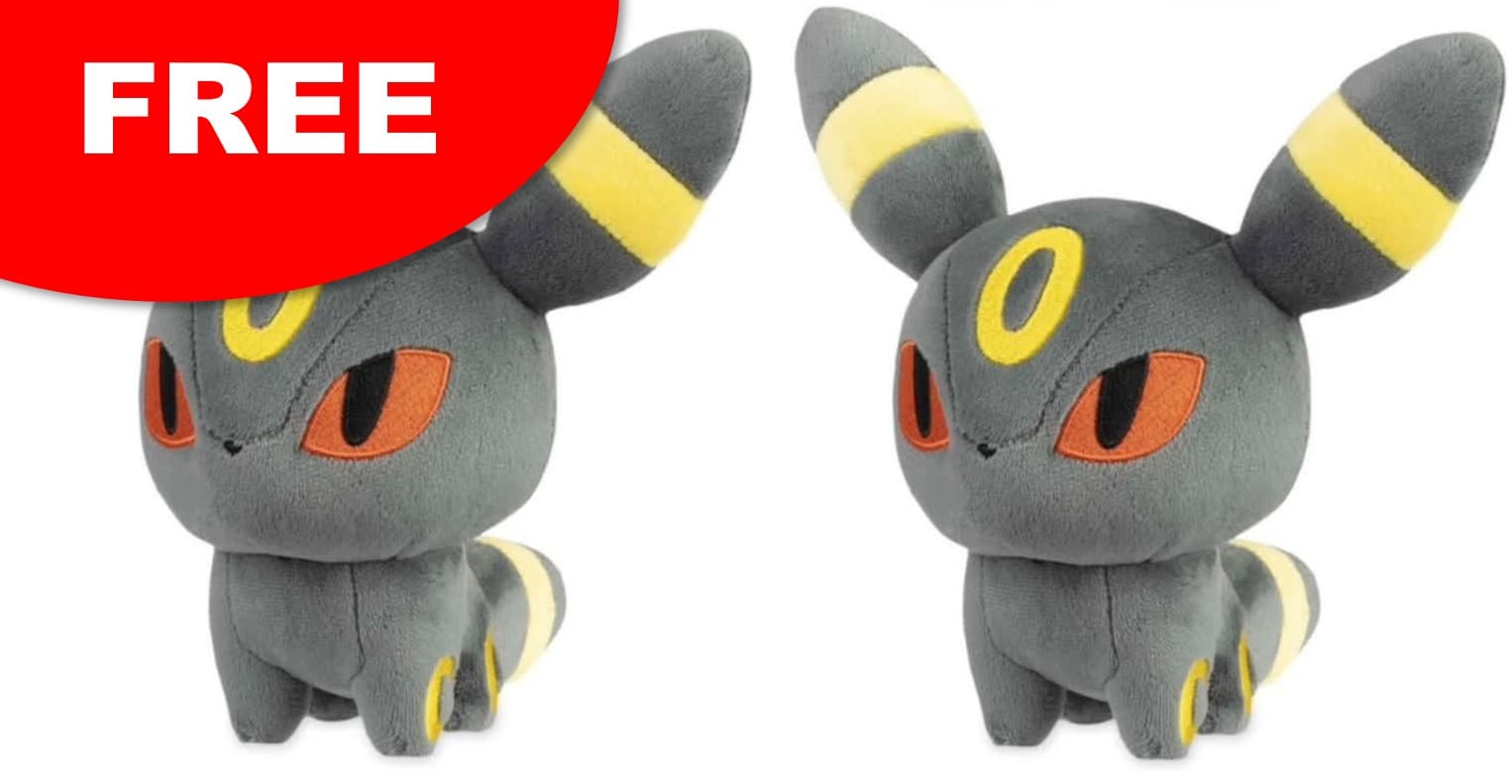 Pokemon Center — Free Umbreon Plush