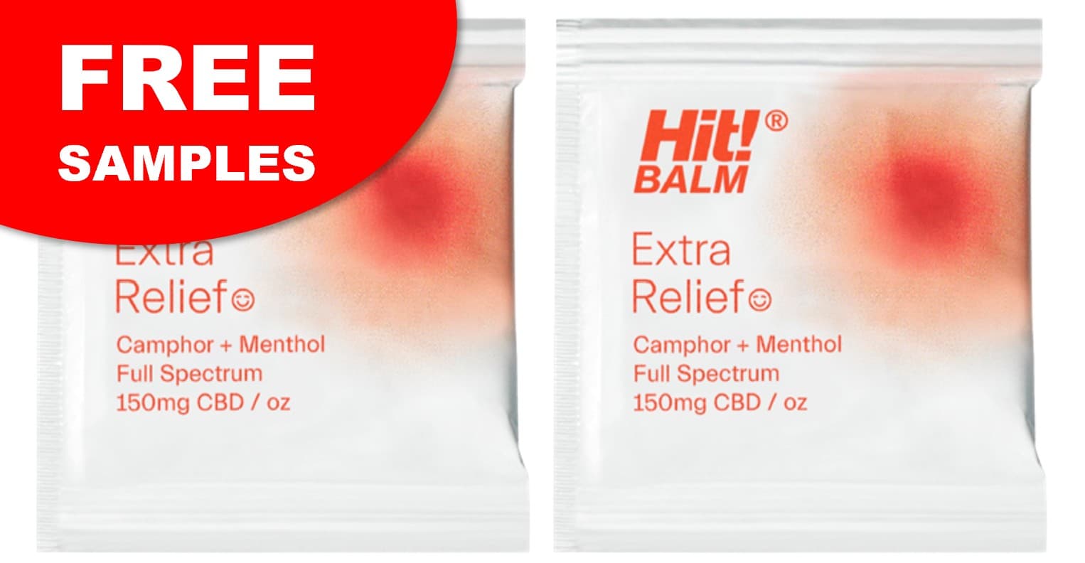 Hit! Balm — Free Extra Strength Pain Relief Sample