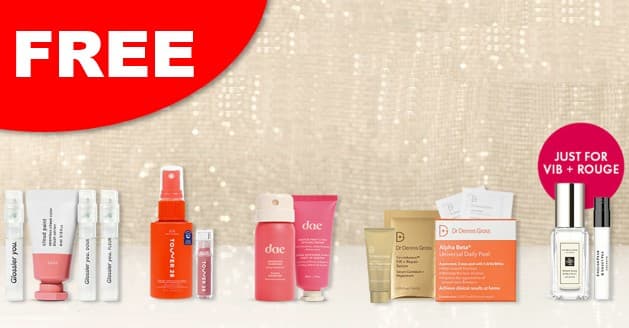 Sephora — Free Birthday Gift Set