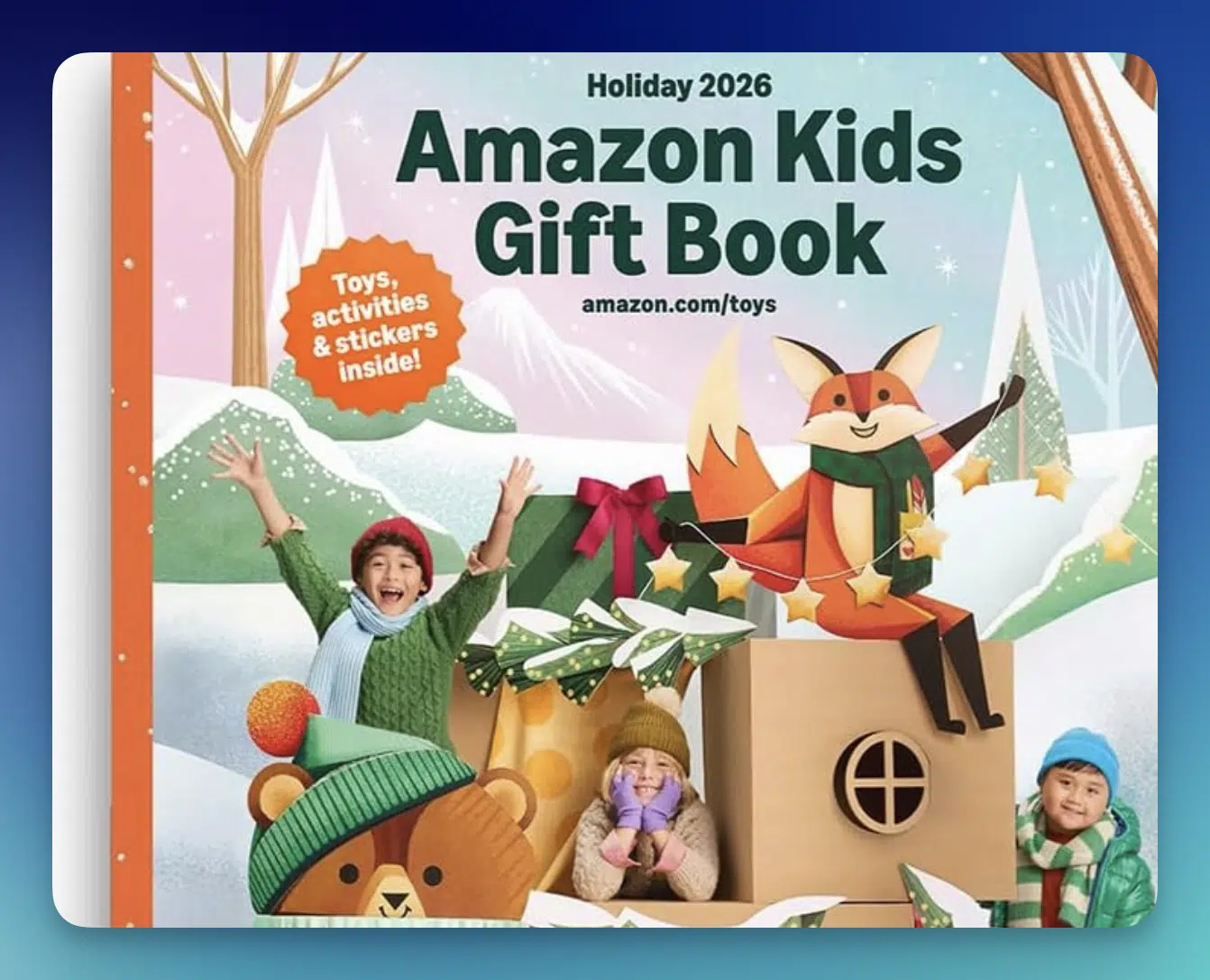 Amazon — Free 2026 Holiday Kids Gift Book