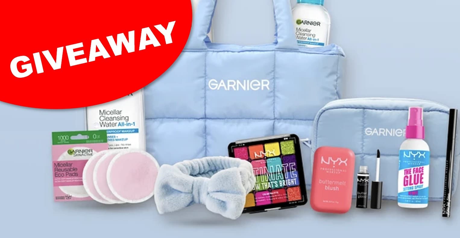 NYX x Garnier — Makeup, Skincare & Merch Giveaway