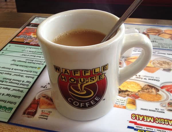 Waffle House — Free Coffee