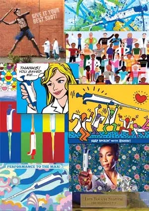 Rainin — Free Art of Pipetting 2026 Calendar