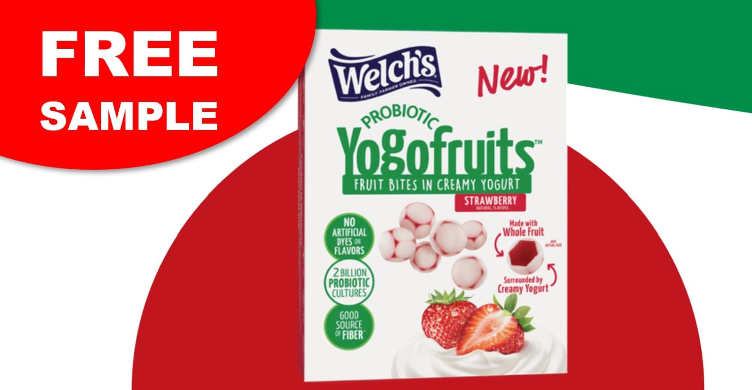 Welch's — Free Probiotic Yogofruits Sample