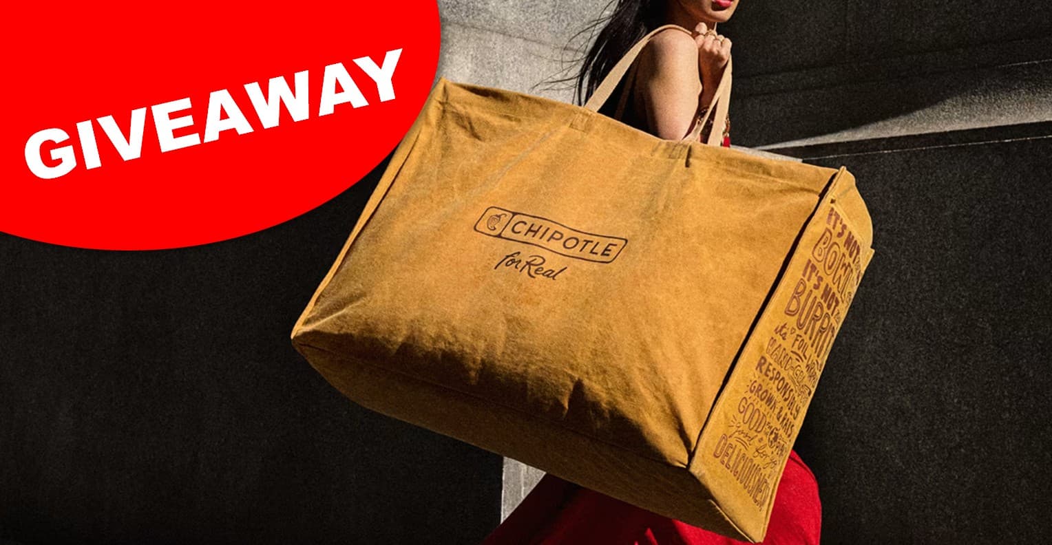 Chipotle — Free Big Ass Chipotle Bag