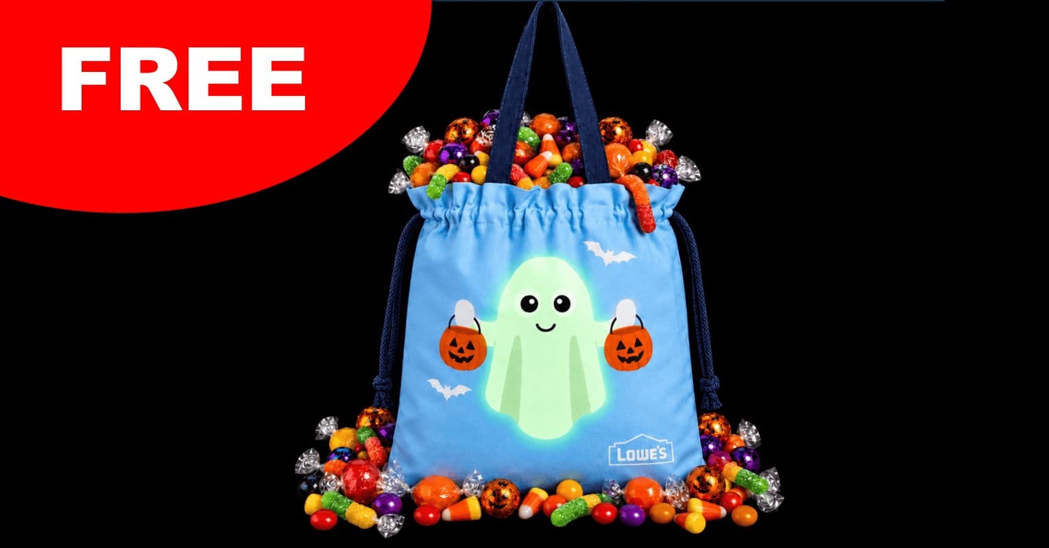 Lowe's — Free Halloween Trick or Treat Tote Bag