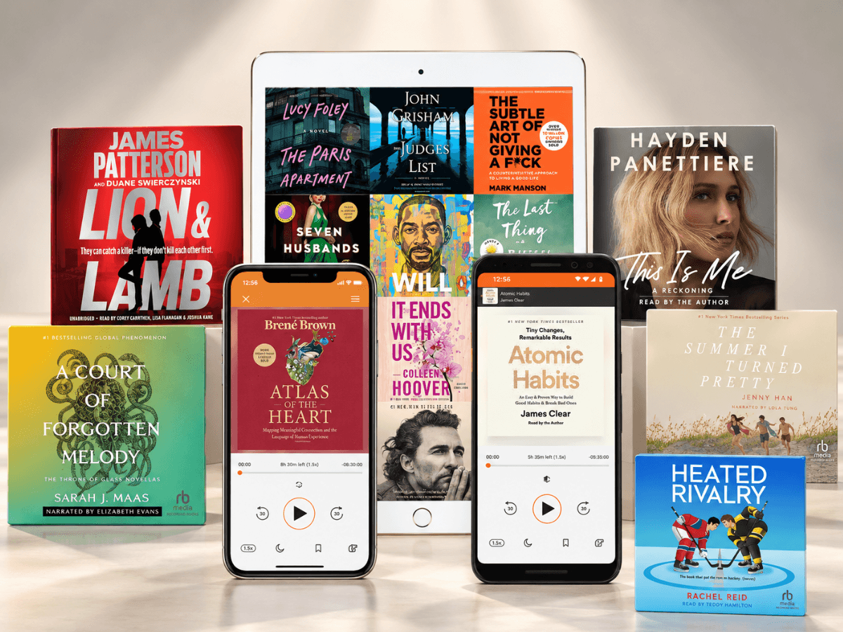 AudioBooks — 3 Free Audiobooks with 30-Day Trial