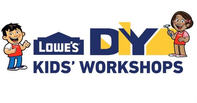 Lowe's — Free Monthly Kids DIY Workshops