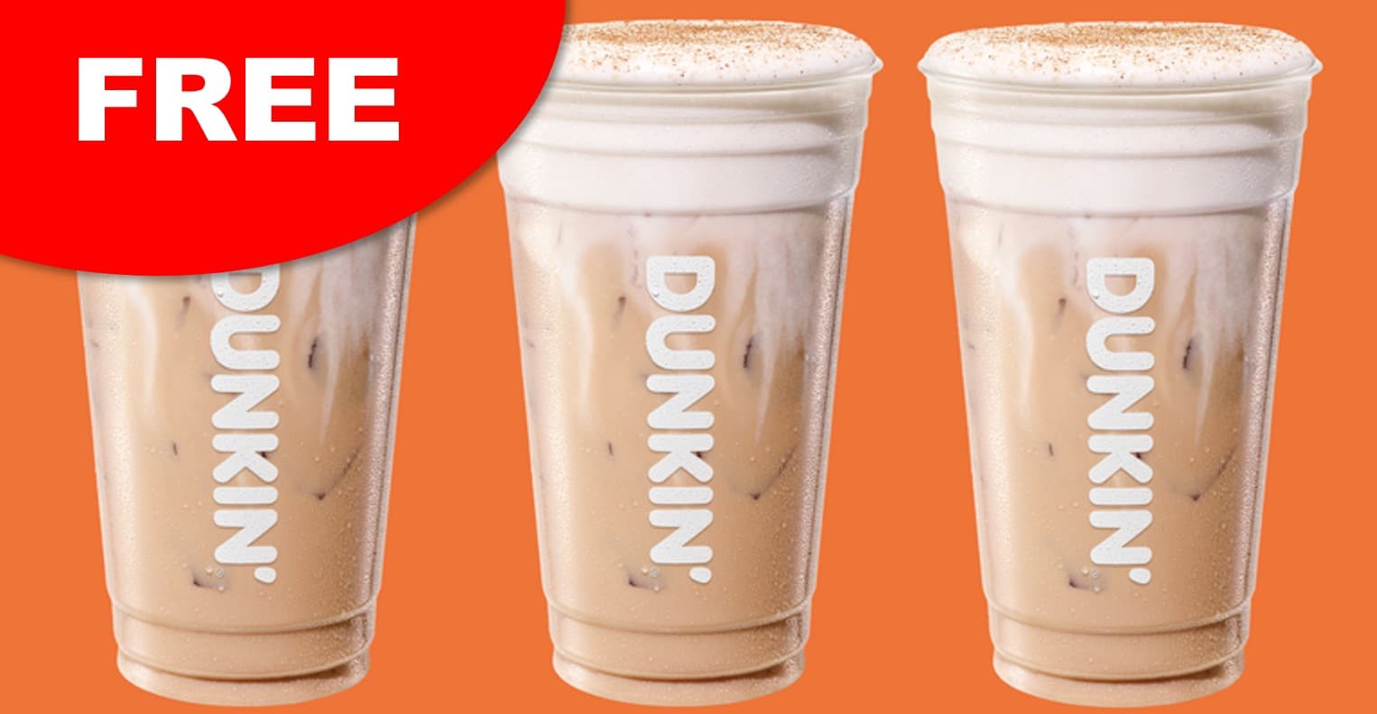 Dunkin — Free Espresso Coffee Drink