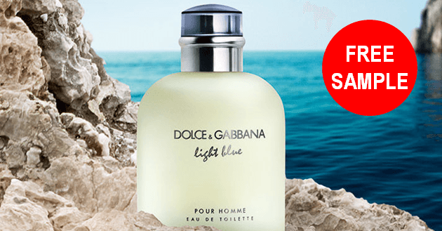 Dolce & Gabbana — Free Light Blue Fragrance Sample