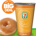 7 eleven coffee and doughnut