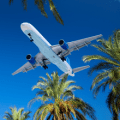 airplane flying over