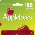 applebees 50 dollar gift card