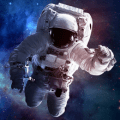 astronaut in space