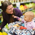 baby shopping cart cover