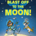 blast off to the moon kids book