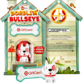 bobblin bullseye target gift card