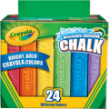 crayola 24 count sidewalk chalk