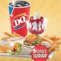 dairy queen chicken wraps combo