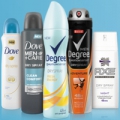 FREE Dove, Degree or Axe Dry Spray Product or Sample (January 9) dove degree axe products