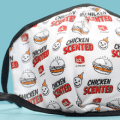 jack in the box chicken scented face mask