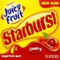 juicy fruit starburst gum
