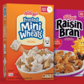 kelloggs mini wheats raisin bran