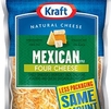 kraft natural shredded cheese