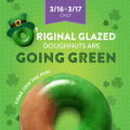krispy kreme st patricks day doughnuts