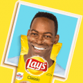 lays smile bag