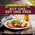 macaroni grill bogo express entree