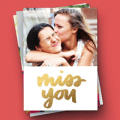 miss you card